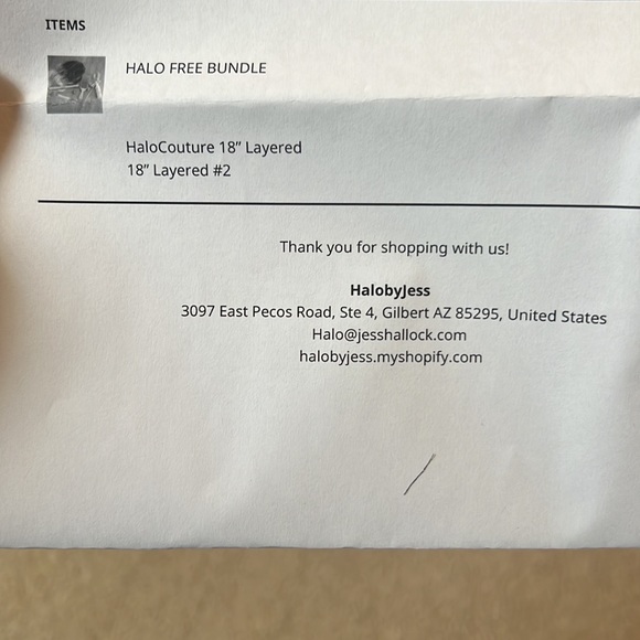 Halocouture 18” layered extensions. - Picture 4 of 4